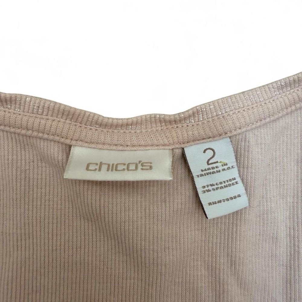 Chico's Pink Tank Top - Picture 3 of 7